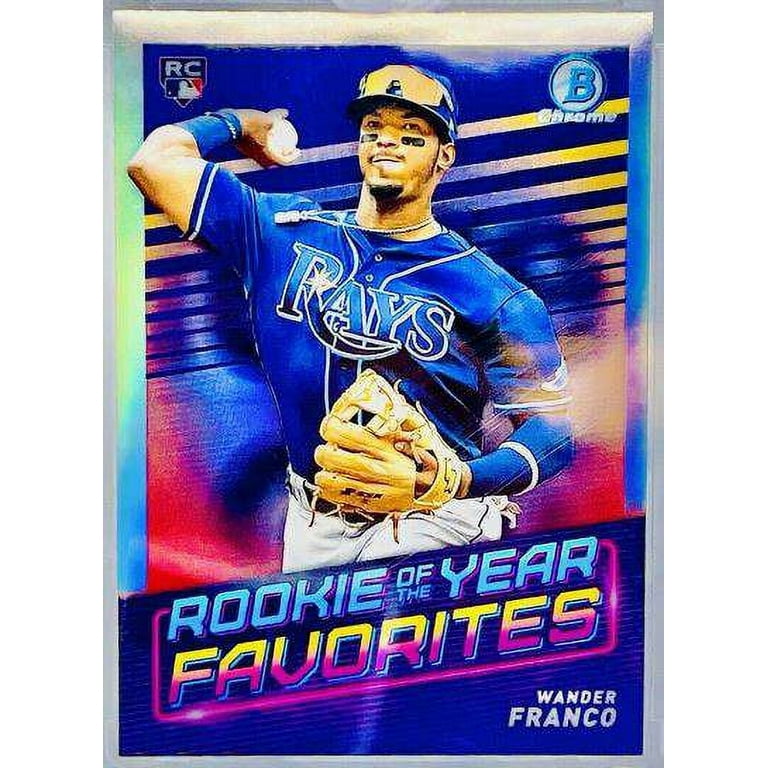 MLB 2022 Bowman Chrome Baseball Wander Franco Rookie Trading