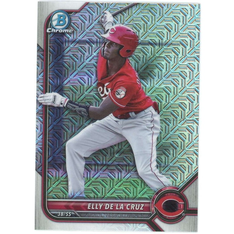 Topps MLB 2022 Bowman Chrome Prospects Mojo Refractor, Elly De La 