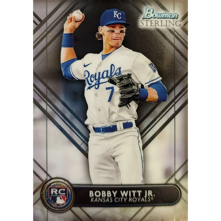 MLB 2022 Bowman Sterling Bobby Witt Jr. Trading Card BSR-37