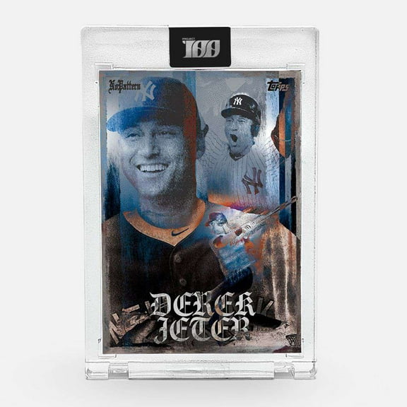MLB 2022 Project100 Derek Jeter Trading Card (by NoPattern)