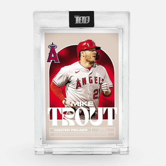 MLB 2022 Project100 Mike Trout Trading Card (by Andre Power) #9