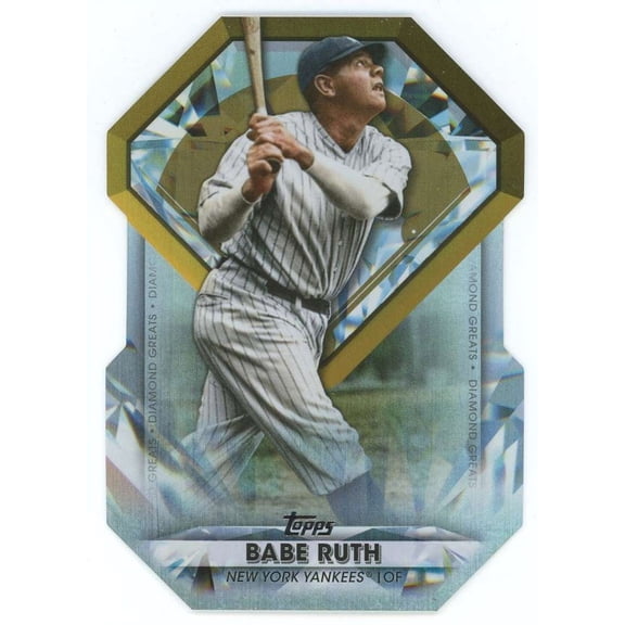 MLB 2022 Topps Die-Cut Diamond Greats Babe Ruth DGDC-19
