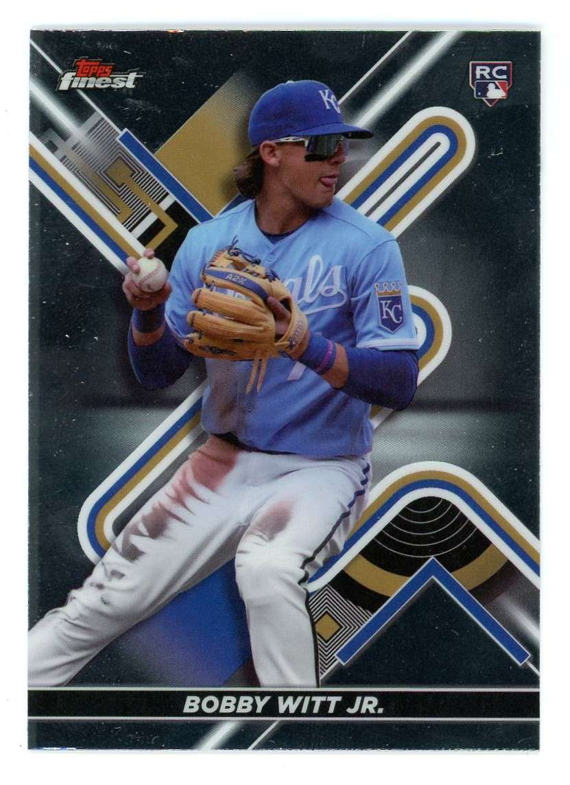 MLB 2022 Topps Finest Bobby Witt Jr. #62 (Rookie) - Walmart.com