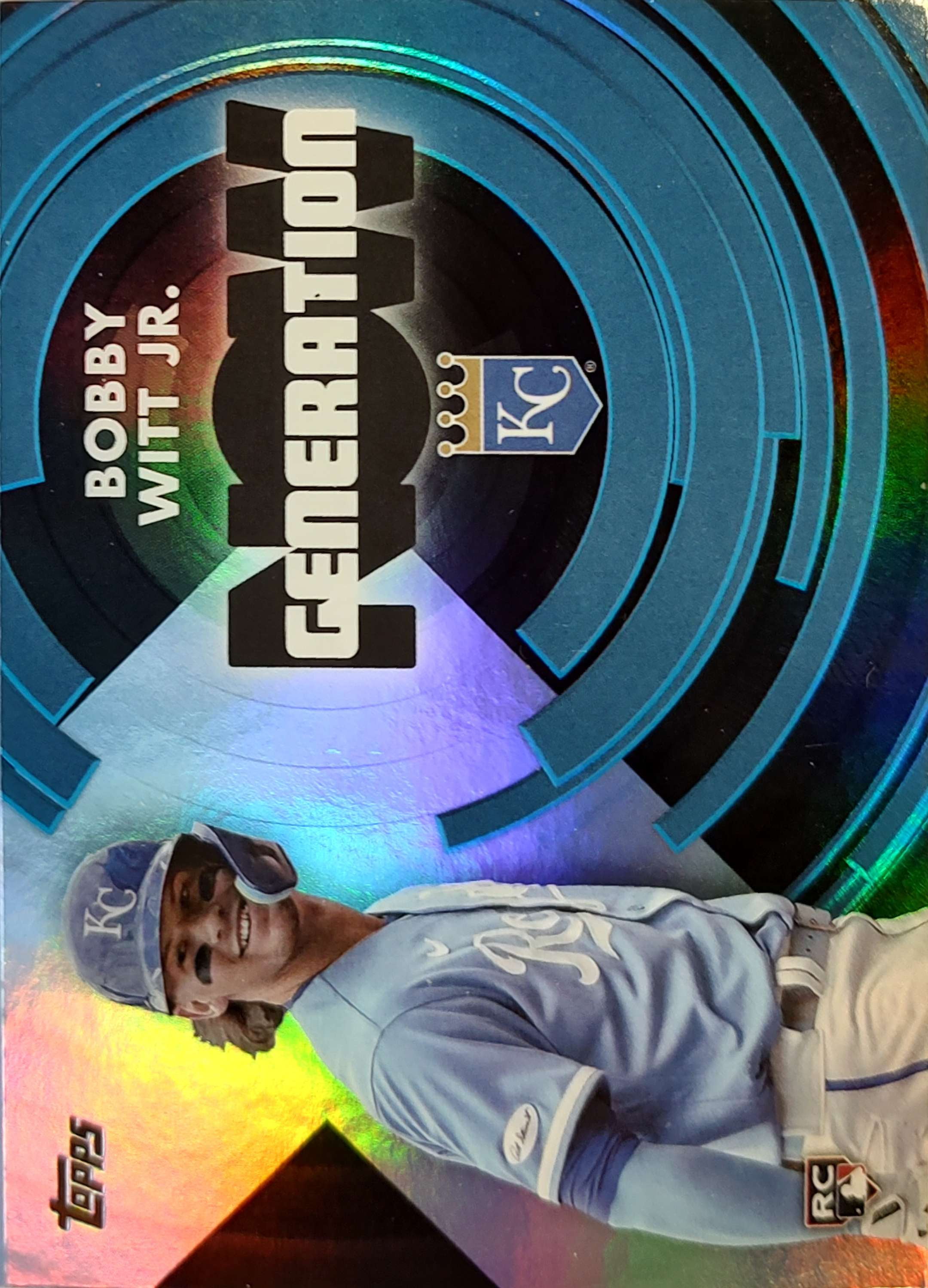 MLB 2022 Topps Update Baseball Bobby Witt Jr. Trading Card GN-61