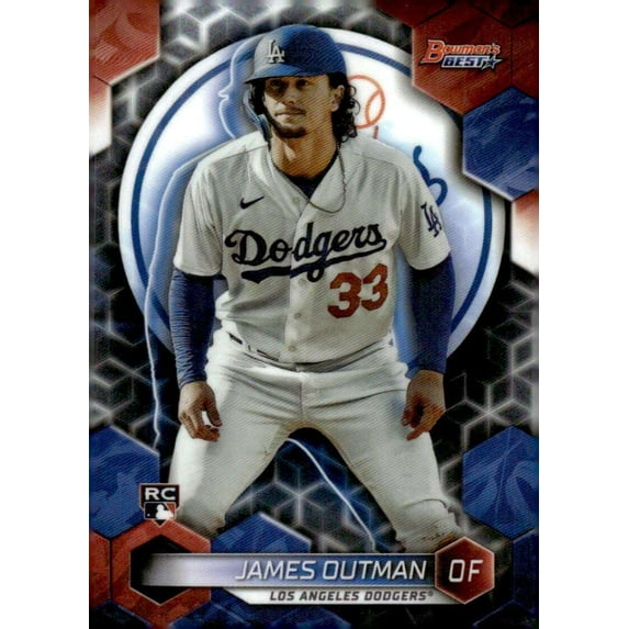 MLB 2023 Bowman Best James Outman #63 (Rookie)