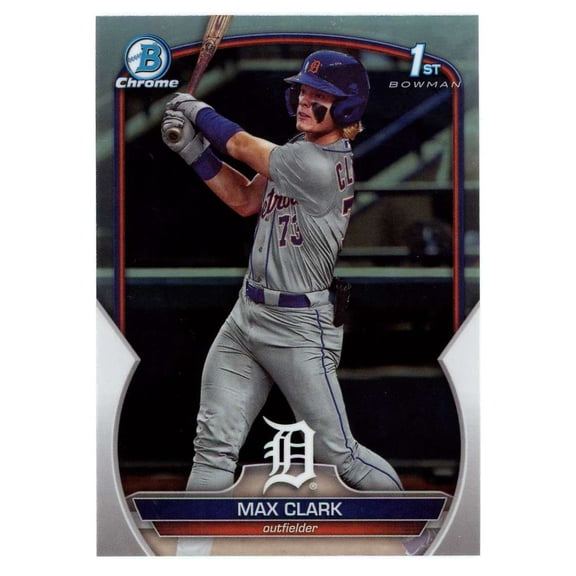 MLB 2023 Bowman Draft Chrome 1st Bowman Refractor Max Clark BDC-76