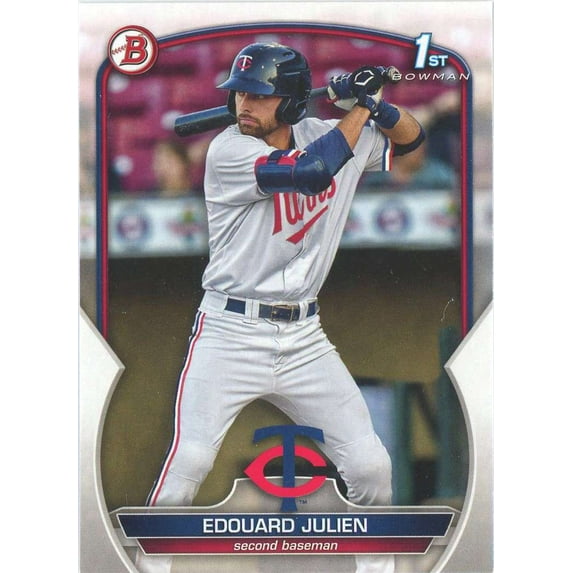 MLB 2023 Bowman Prospects Edouard Julien BP-82 (Rookie, 1st Bowman)