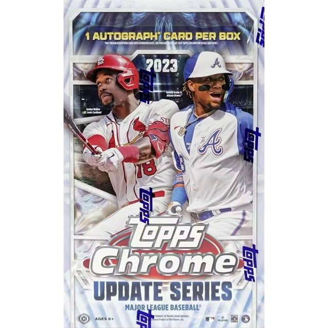 MLB 2023 Chrome Update Series Baseball Trading Card HOBBY Box