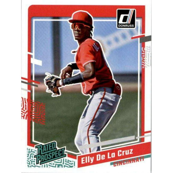 MLB 2023 Panini Donruss Elly De LA Cruz #57 (Rated Rookie)