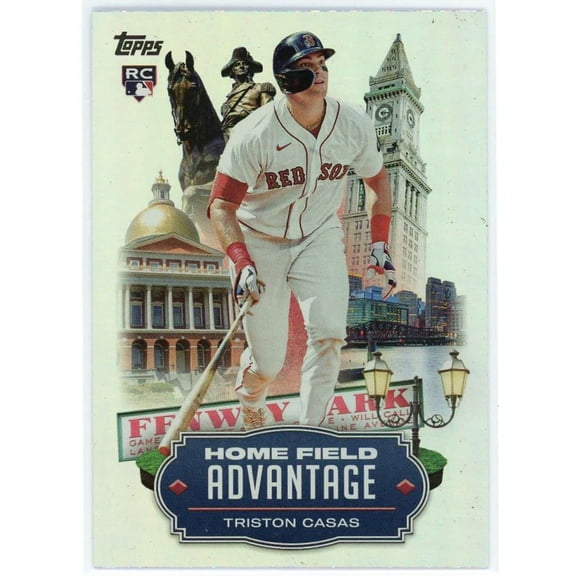 MLB 2023 Topps Basebball Home Field Advantage Triston Casas HA-13 [Rookie]