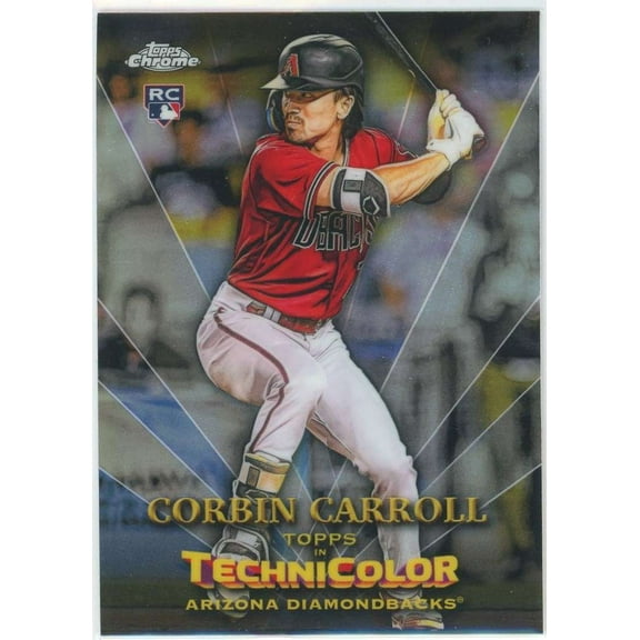 MLB 2023 Topps Chrome Technicolor Corbin Carroll TT-9 (Rookie)
