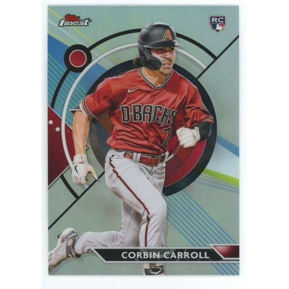 MLB 2023 Topps Finest Baseball Refractor Corbin Carroll #24 (Rookie)