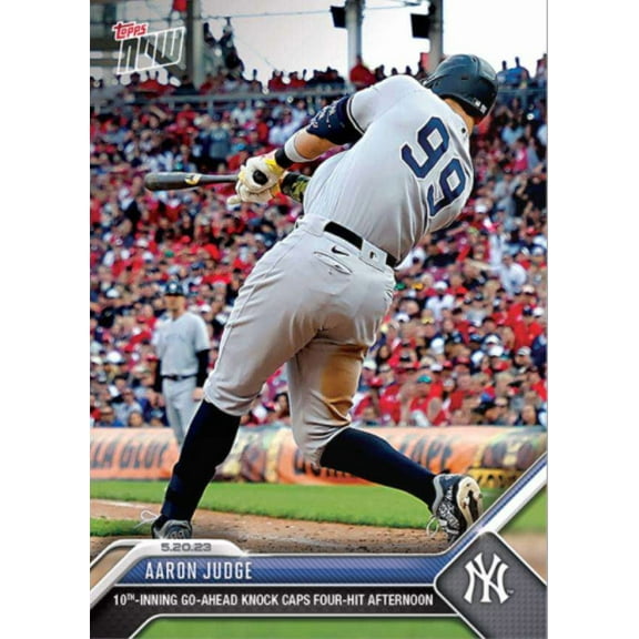 MLB 2023 Topps Now Baseball Aaron Judge #323