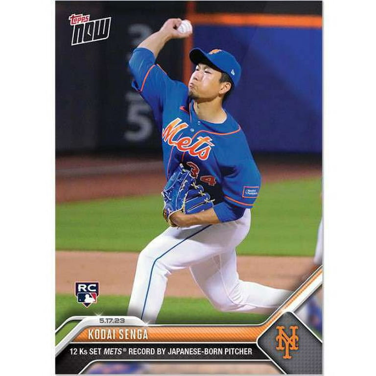 MLB 2023 Topps Now Baseball Kodai Senga #308 (Rookie Card, 12 Ks