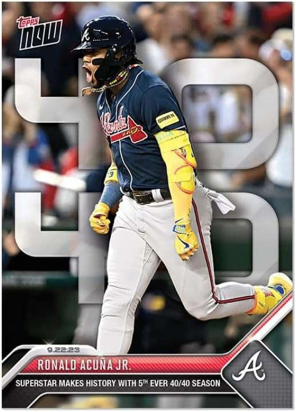 MLB 2023 Topps Now Baseball Ronald Acuna Jr. #903 (5th ever MLB 2023 Topps Now Baseball Ronald Acuna Jr. #903 (5th ever