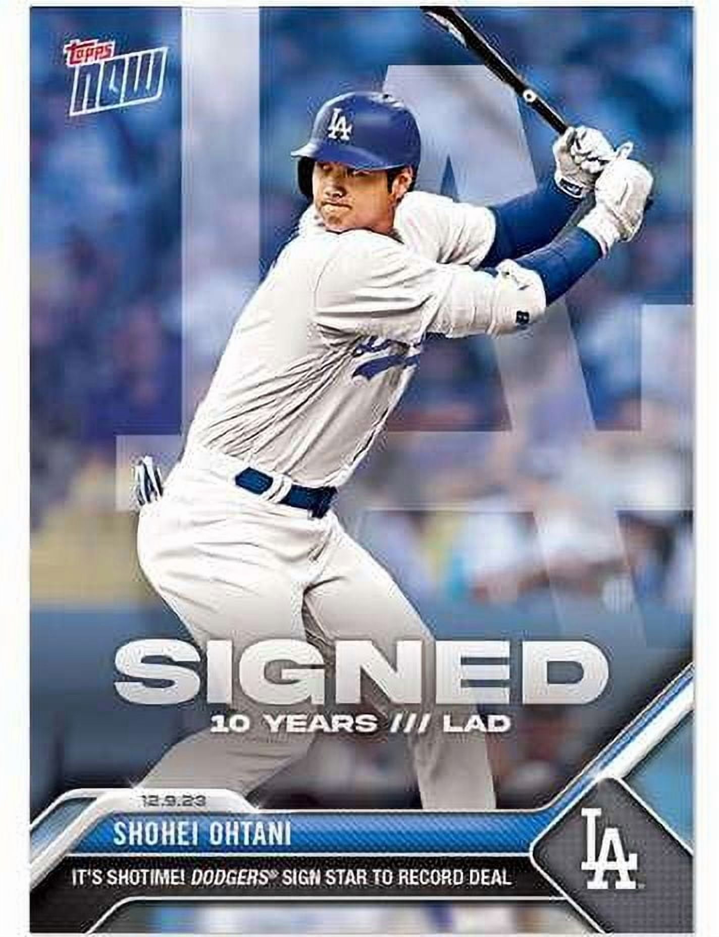 MLB 2023 Topps Now Baseball Shohei Ohtani OS21 (It's Showtime