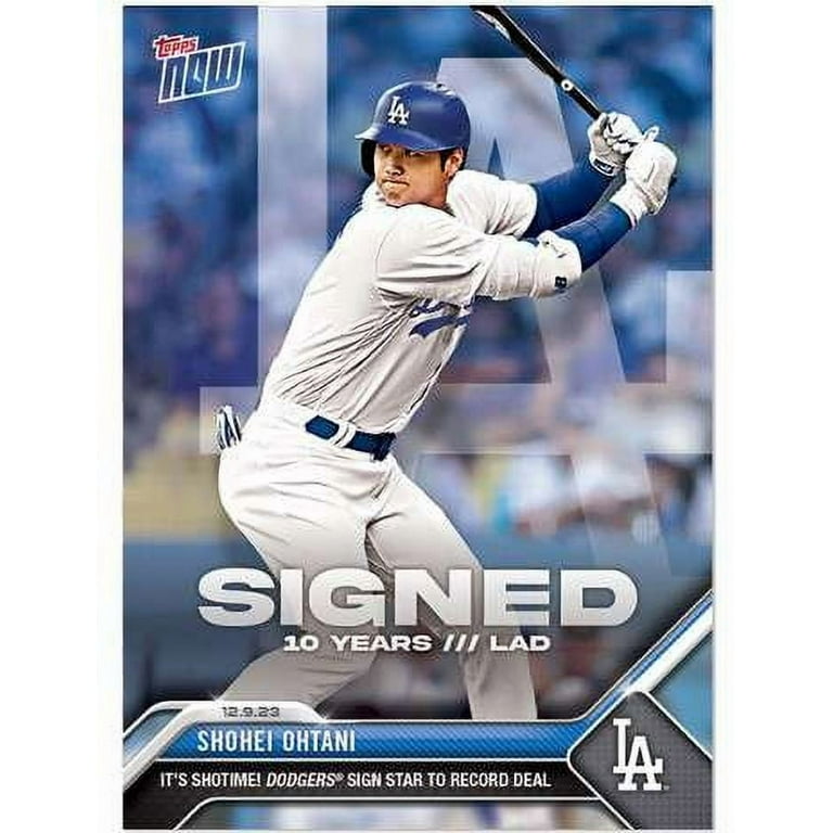 MLB 2023 Topps Now Baseball Shohei Ohtani OS21 (It's Showtime