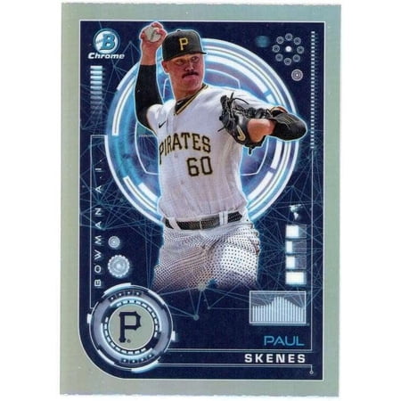 MLB 2024 Bowman Baseball Bowman AI Paul Skenes BAI-15 (Rookie)