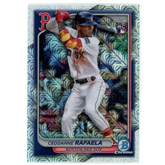MLB 2024 Bowman Chrome Baseball Mojo Refractor Ceddanne Rafaela #5 [Rookie]
