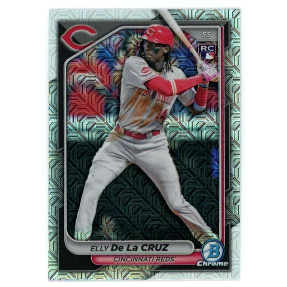 MLB 2024 Bowman Chrome Mega Box Baseball Mojo Refractor Elly De La Cruz #42 [Rookie]