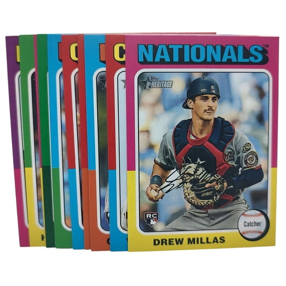 MLB 2024 Heritage High Number Lot of 10 Cards Single Card Lot (4 RC's Included!)