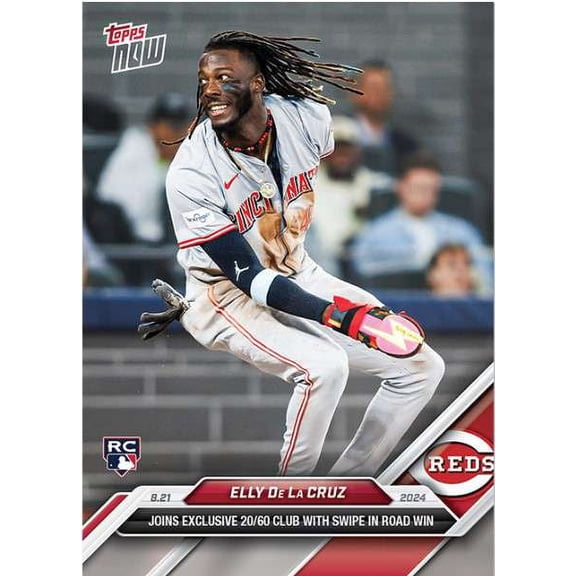 MLB 2024 NOW Baseball     Elly De La Cruz #577 (Rookie, Joins Exclusive 20/60 Club with Swipe in Road Win)