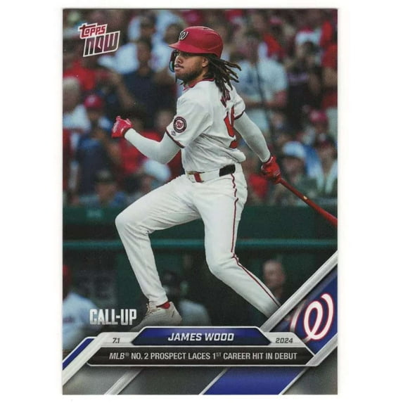 MLB 2024 NOW Baseball James Wood #367