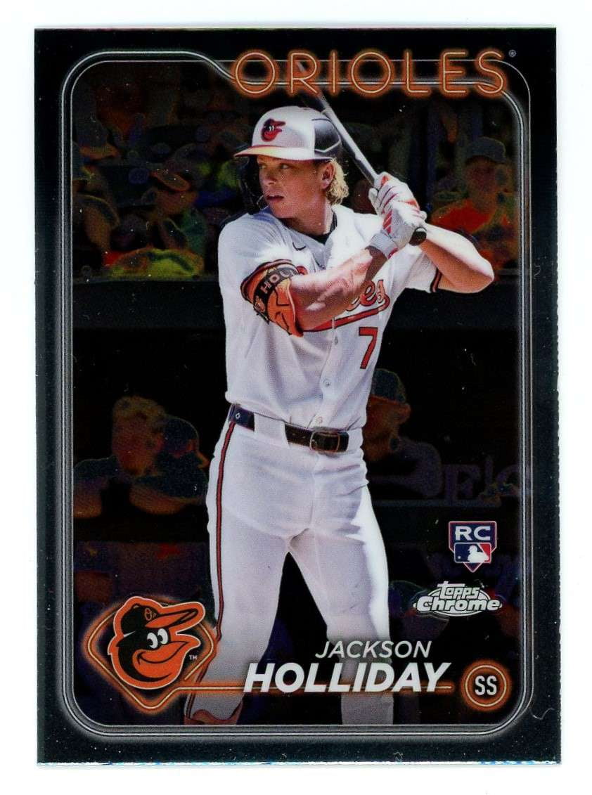 MLB 2024 Topps Chrome Baseball Jackson Holliday #88 (Rookie MLB 2024 Topps Chrome Baseball Jackson Holliday #88 (Rookie