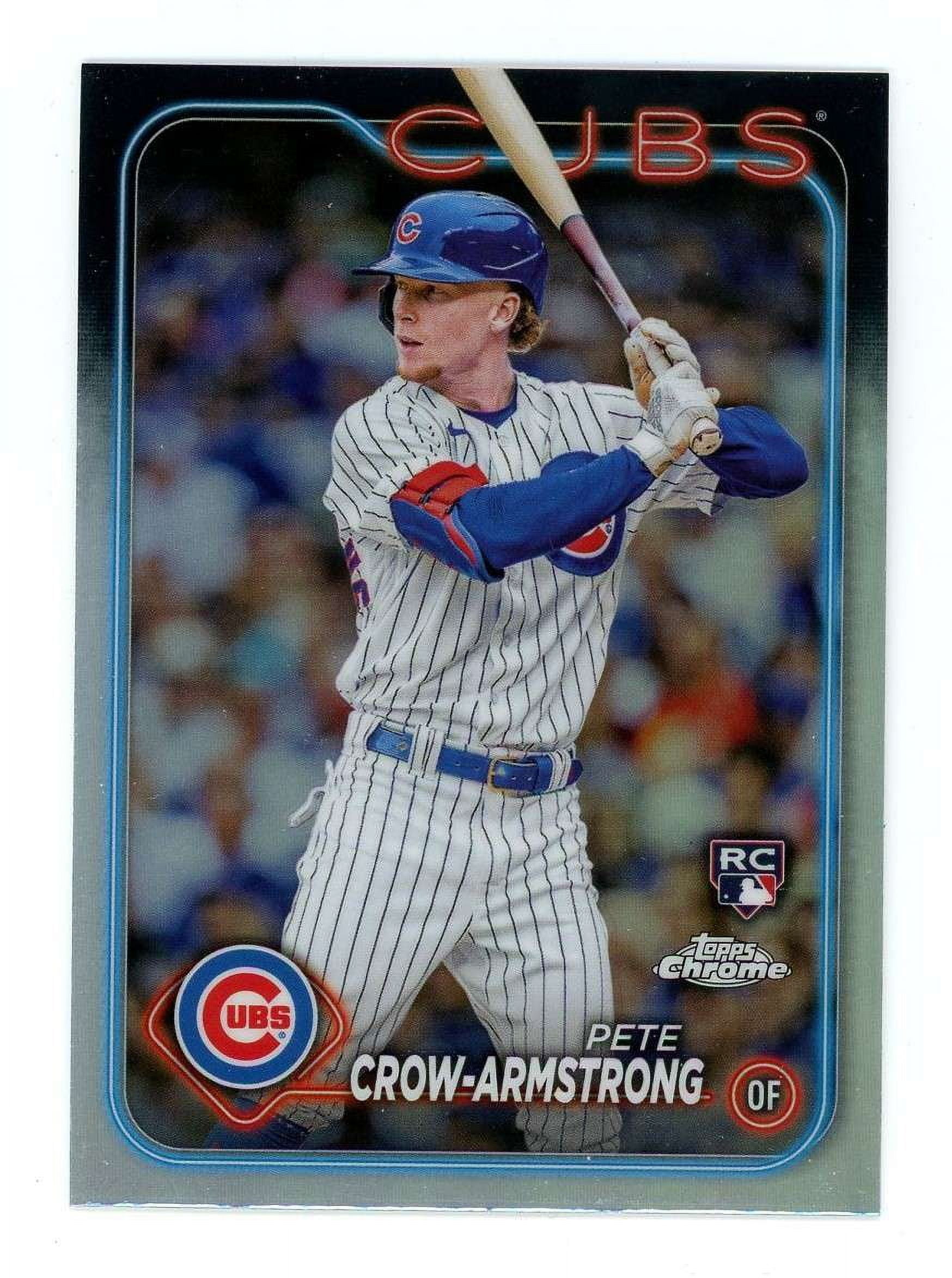 MLB 2024 Topps Chrome Refractor Pete Crow-Armstrong #16 (Rookie ...
