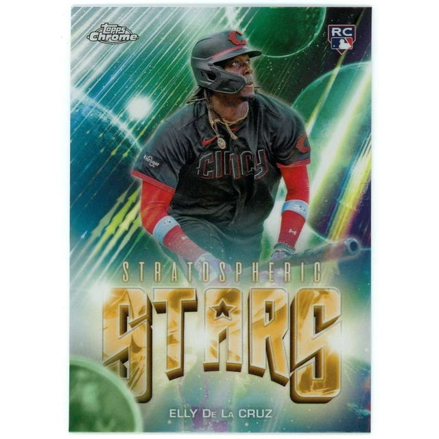 MLB 2024 Topps Chrome Update Series Stratospheric Elly De La Cruz SSC