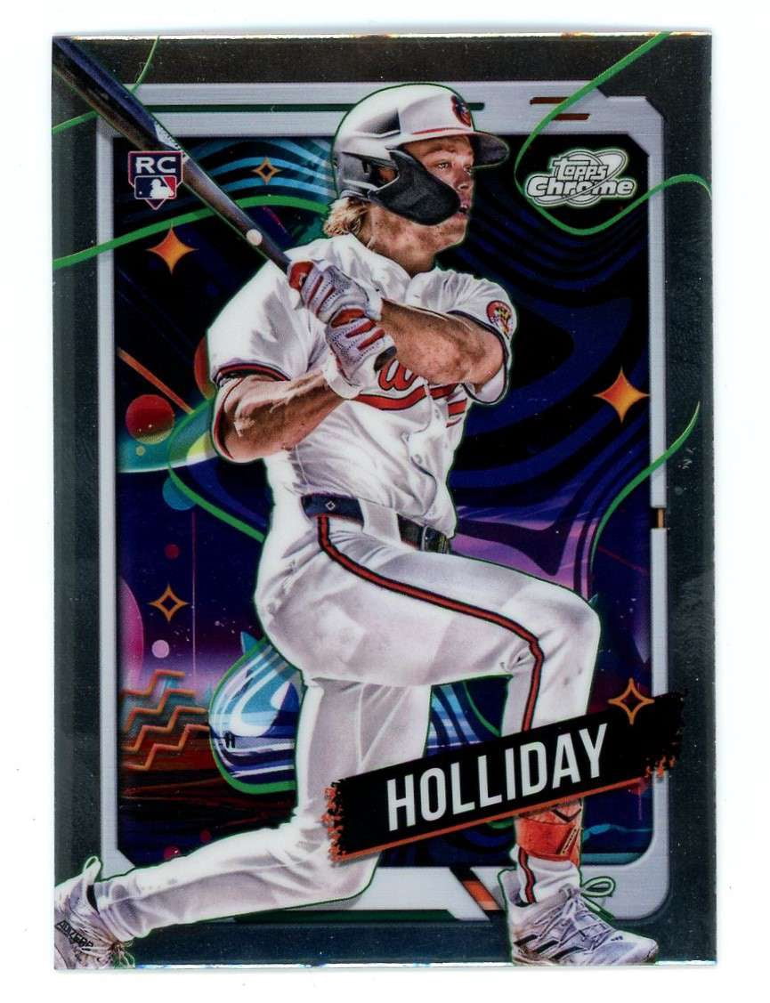 MLB 2024 Topps Cosmic Chrome Baseball Jackson Holliday #7 (Rookie ...