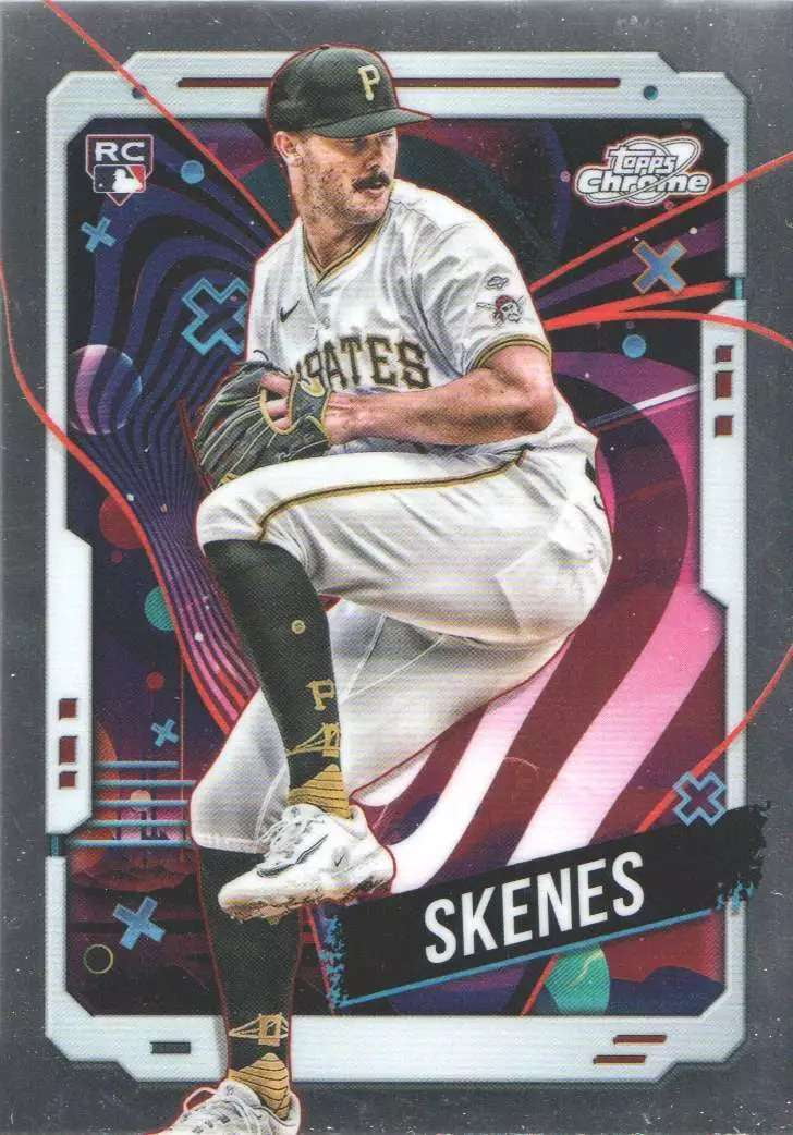 MLB 2024 Topps Cosmic Chrome Baseball Paul Skenes 30 (Rookie