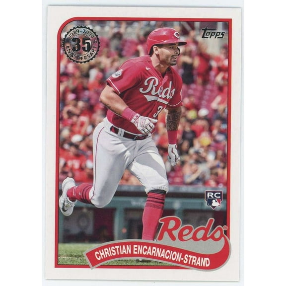 MLB 2024 Topps Series 1 1989 35th Anniversary Christian Encarnacion-Strand #89B-65 (Rookie)