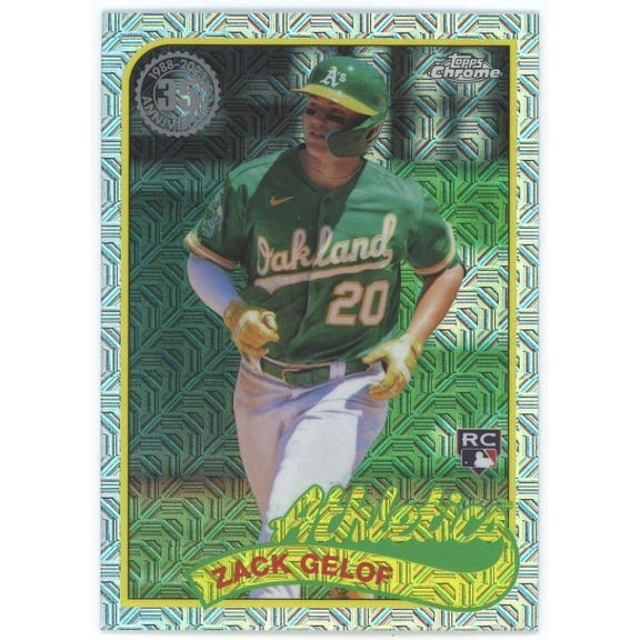 MLB 2024 Topps Series 1 1989 Silver Pack Mojo Zack Gelof T89C-1 (Rookie)