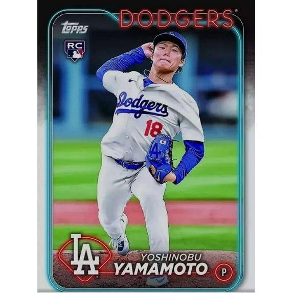 MLB 2024 Topps Series 2 Yoshinobu Yamamoto #553 (Rookie)
