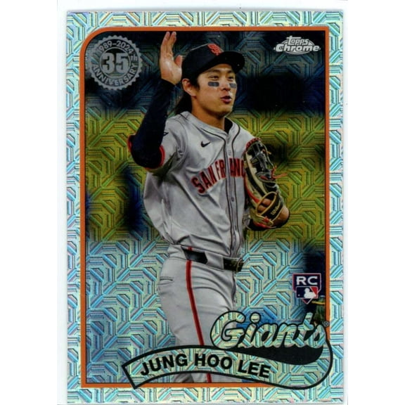 MLB 2024 Topps Update Series 1989 Chrome Silver Pack Jung Hoo Lee T89CU-82 (Rookie)