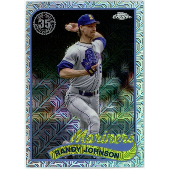 MLB 2024 Topps Update Series 1989 Chrome Silver Pack Randy Johnson T89CU-90