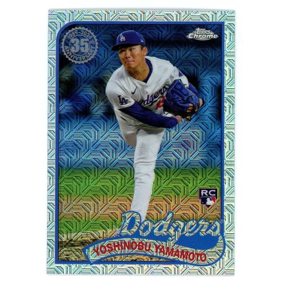 MLB 2024 Update Series Baseball Silver Pack Mojo 35th Anniversary 1989 Yoshinobu Yamamoto T89CU-15 (Rookie)