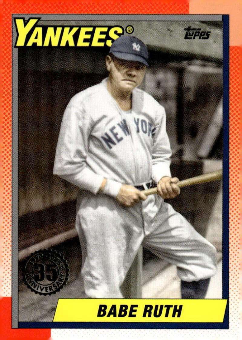 MLB 2025 Topps Series 1 Baseball 35th Anniversary 1990 Babe Ruth