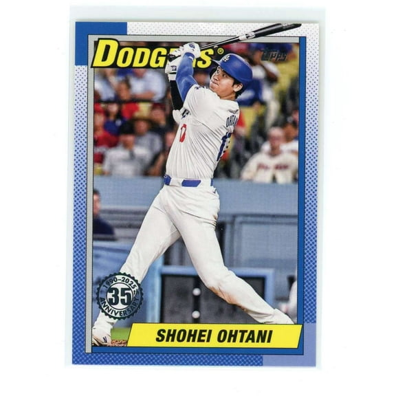MLB 2025 Topps Series 1 Baseball 35th Anniversary 1990 Shohei Ohtani T90-100