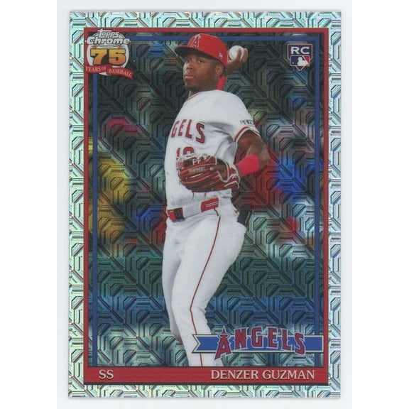 MLB 2026 Topps Series 2 Baseball 1991 Chrome Mojo Denzer Guzman #91C2-4 [Rookie]