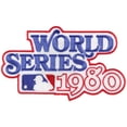 thumbnail image 1 of MLB 4.5" x 3.5" 1980 World Series Patch - No Size, 1 of 2