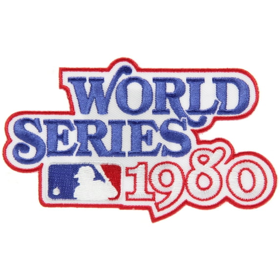 MLB 4.5" x 3.5" 1980 World Series Patch - No Size
