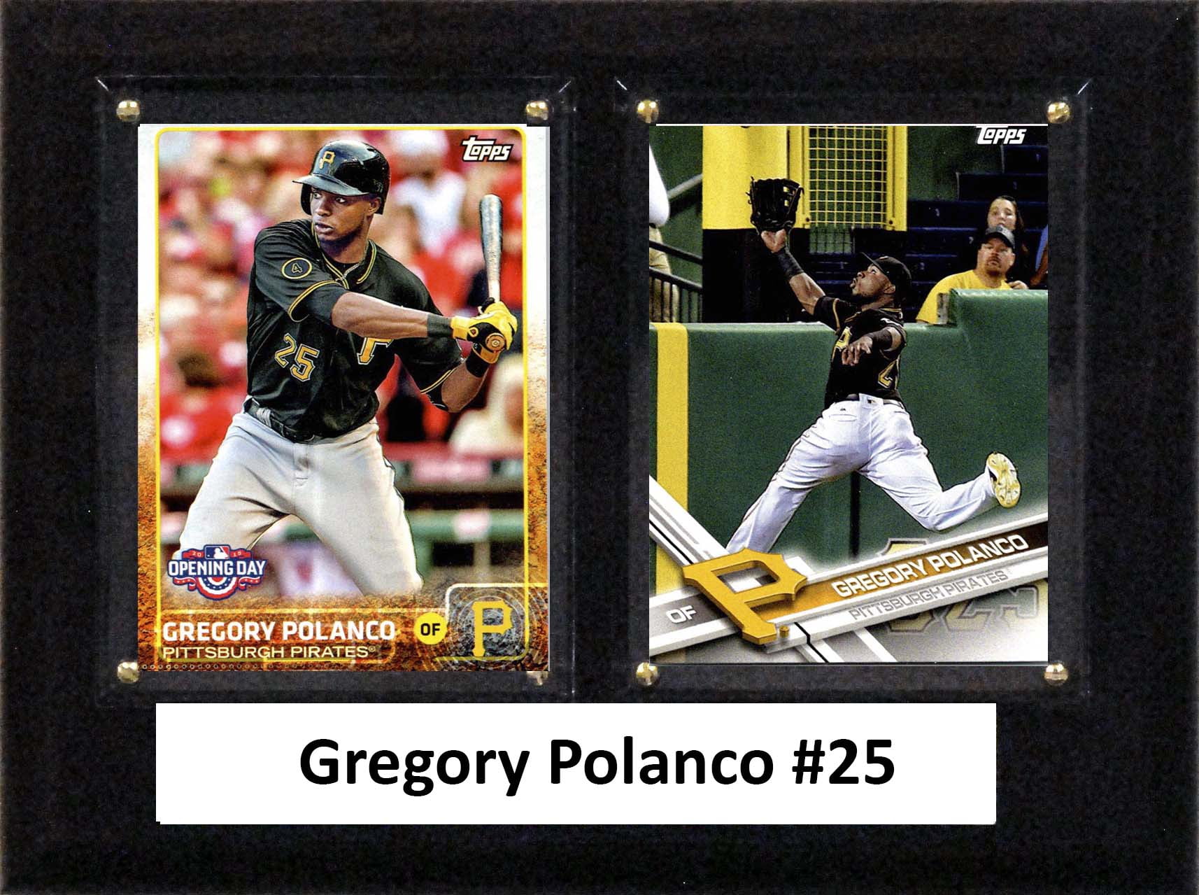 Lids Gregory Polanco Pittsburgh Pirates 6'' x 8'' Plaque