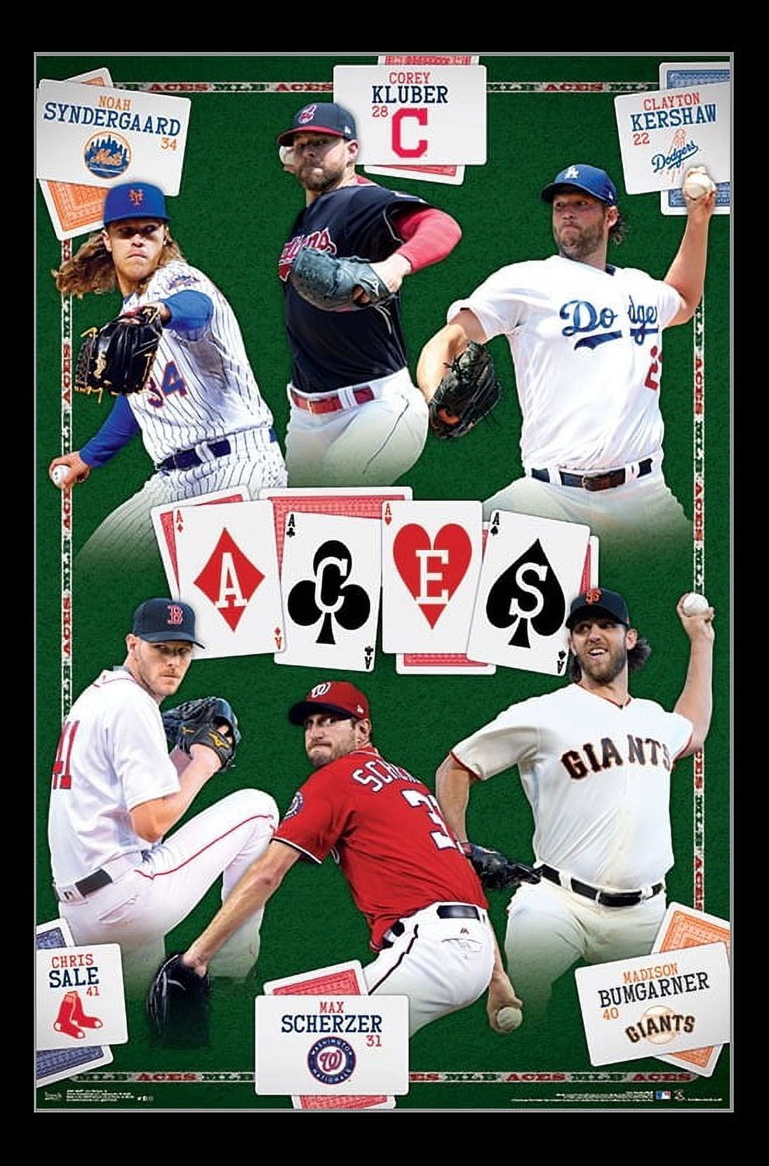 MLB _ Ace Pitchers Laminated Poster Print (22 x 34)