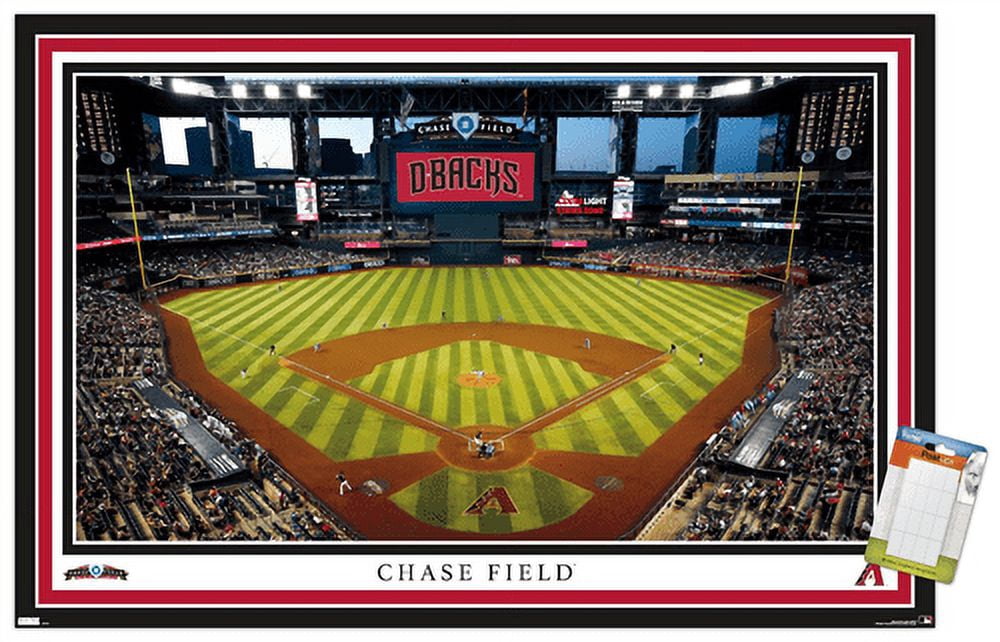 MLB Arizona Diamondbacks - Chase Field 22 Wall Poster, 14.725" x 22.375"