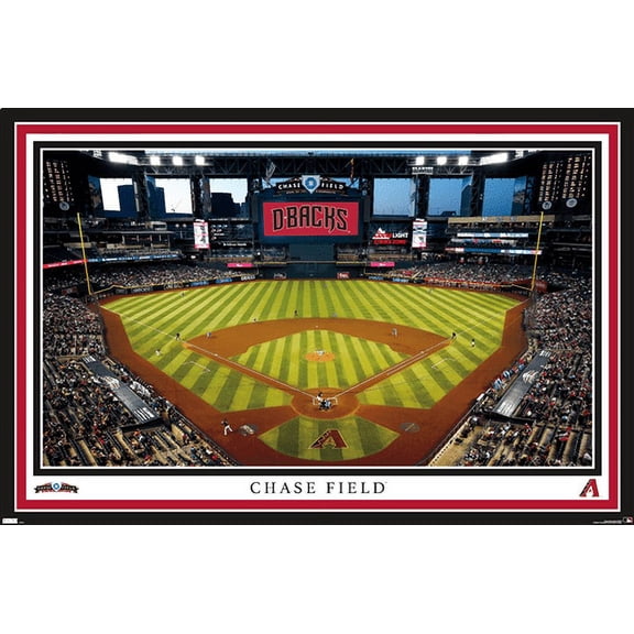 MLB Arizona Diamondbacks - Chase Field 22 Wall Poster, 14.725" x 22.375"