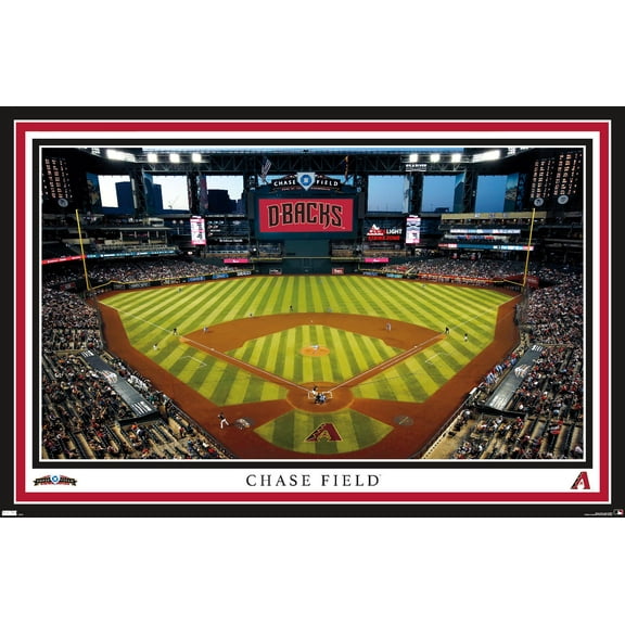 MLB Arizona Diamondbacks - Chase Field 22 Wall Poster, 22.375" x 34"