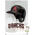 thumbnail image 1 of MLB Arizona Diamondbacks - Drip Helmet 22 Wall Poster, 14.725" x 22.375", 1 of 5