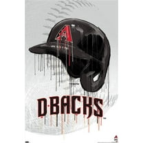 MLB Arizona Diamondbacks - Drip Helmet 22 Wall Poster, 22.375" x 34"